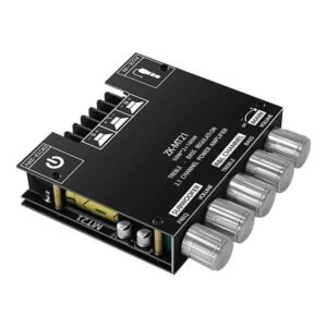 Electrobot ZK-MT21 2.1 Channel Bluetooth Power Amplifier Module with AUX Input | 50W 50W 100W Output | Bass, Treble