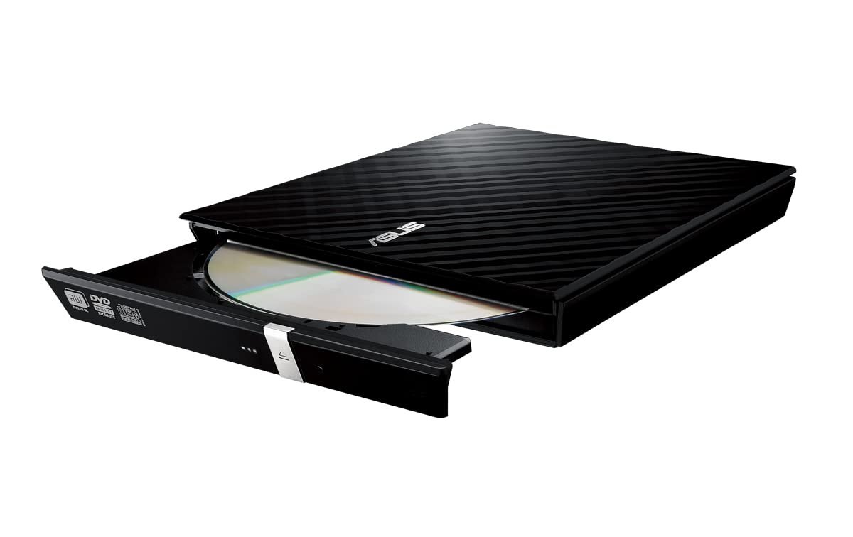 ASUS SDRW-08D2S-U LITE - portable 8X DVD burner ( Black ) with M-DISC support for lifetime data backup, compatible for Windows and Mac OS - Image 5