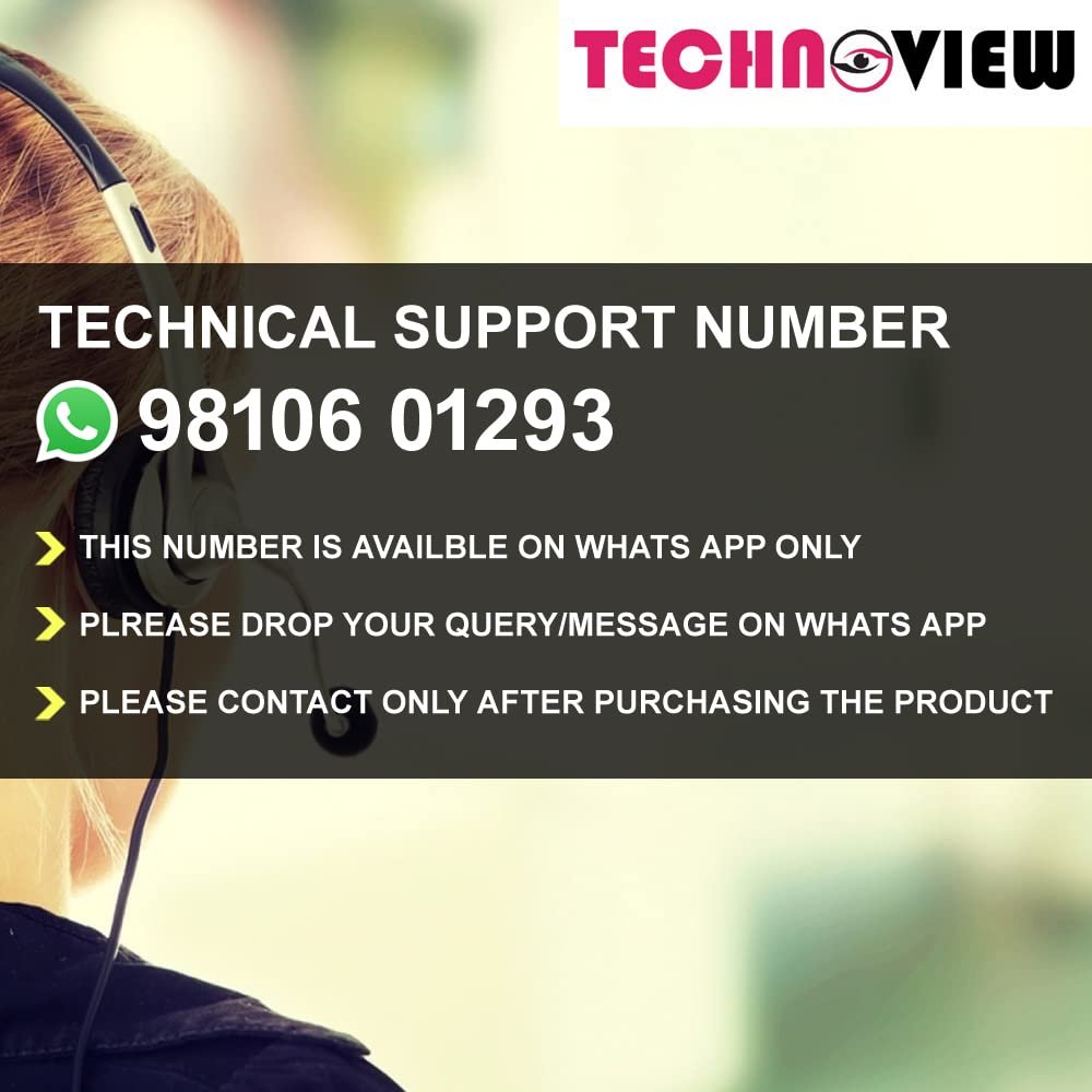 TECHNOVIEW WiFi Camera,1080P, Upto 4 Hours Battery Backup, Night Vision, Wide Angle, Indoor HD Mini Portable Camera,Support Mobile Phone Real Time Viewing (Super WiFi Camera A18) - Image 2