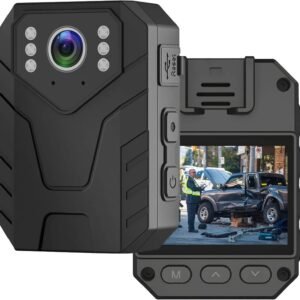 Drumstone (𝐋𝐢𝐦𝐢𝐭𝐞𝐝 𝐓𝐢𝐦𝐞 𝐎𝐟𝐟𝐞𝐫 𝐖𝐢𝐭𝐡 𝟏𝟗 𝐘𝐞𝐚𝐫𝐬 𝐖𝐚𝐫𝐫𝐚𝐧𝐭𝐲 4K Mini Body Camera & Audio,Video180° Rotating Lens,Wearable Police Security Cam for Law Enforcement Guard Use