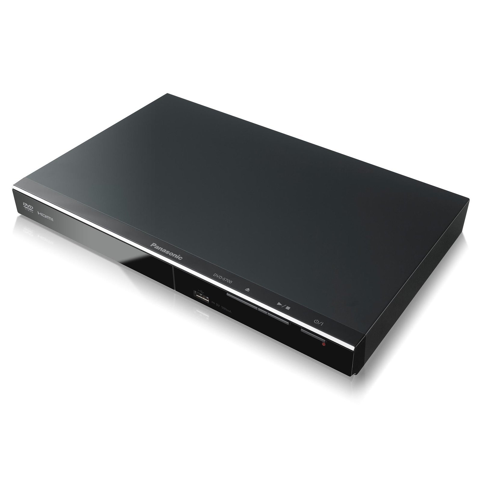 Panasonic DVD Player DVD-S700 (Black) Upconvert DVDs to 1080p Detail, Dolby Sound from DVD/CDs View Content Via USB - Image 4