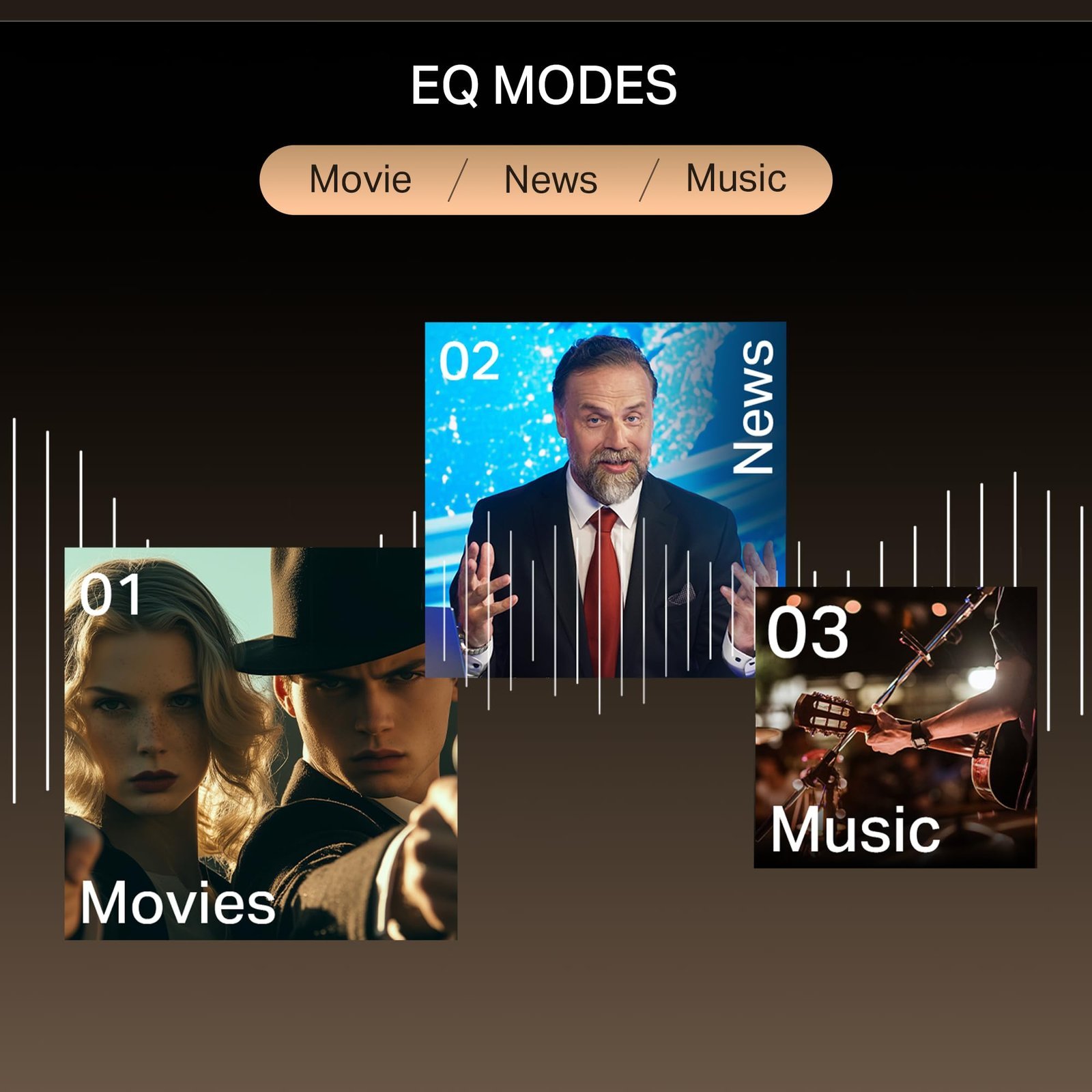 boAt Aavante Prime 5.1 5000DA (2025 Launch), Dolby Atmos, 500W, 5.1CH w/Wired Subwoofer & Wired Satellites, Multi Compatibility, Bluetooth Sound bar, Home Theatre Soundbar Speaker(Premium Black) - Image 4