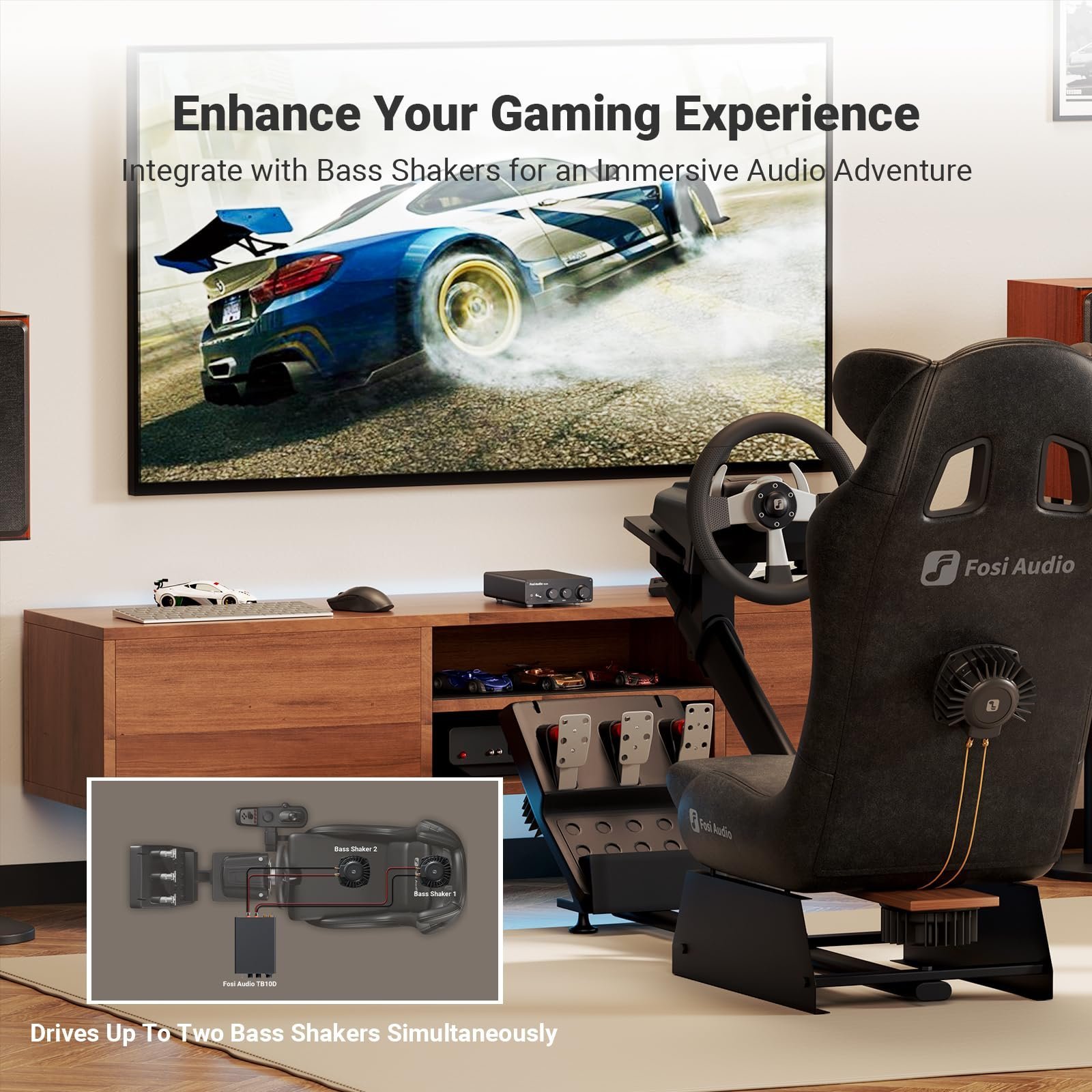 Fosi Audio TB10D 600W TPA3255 Power Amplifier Home Audio HiFi Stereo Class D Digital 2 Channel Integrated Mini Passive Speaker Amp - Image 8