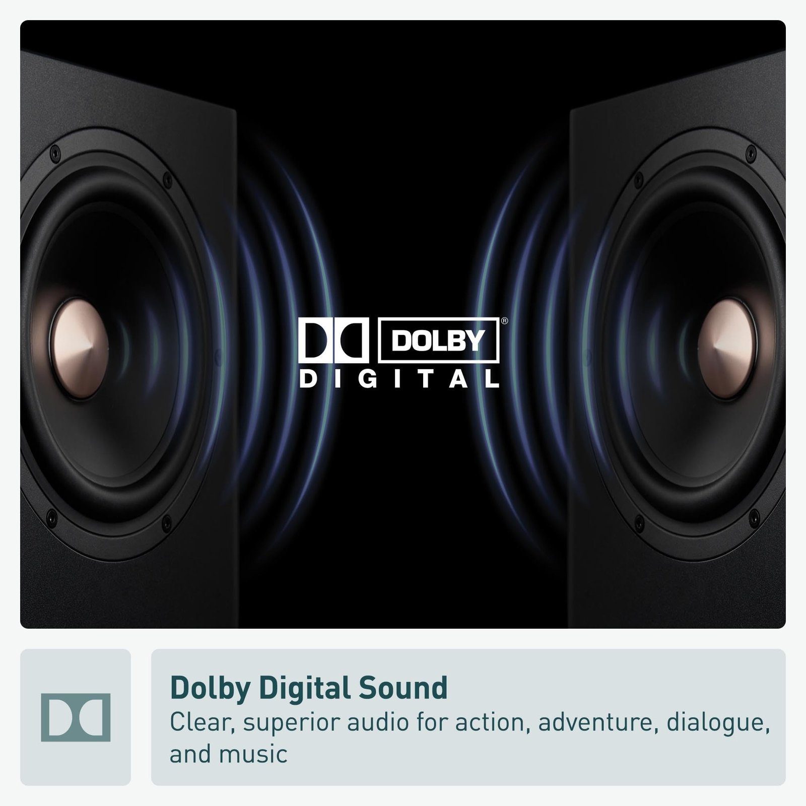 Panasonic DVD Player DVD-S700 (Black) Upconvert DVDs to 1080p Detail, Dolby Sound from DVD/CDs View Content Via USB - Image 7