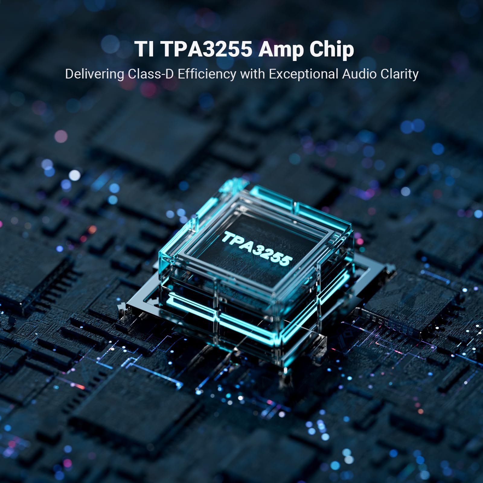 Fosi Audio TB10D 600W TPA3255 Power Amplifier Home Audio HiFi Stereo Class D Digital 2 Channel Integrated Mini Passive Speaker Amp - Image 4