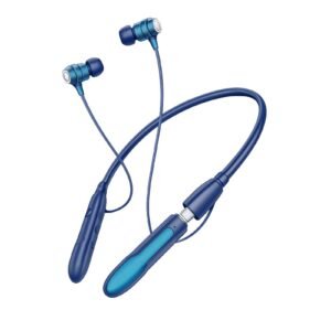 Original for Boat Nirvana 700 ANC Wireless Neckband Earphones, 30dB Active Noise Cancellation, 700H Playtime, Magnetic On/Off, Spatial Audio, AI ENx Mic, Fast Charging (Navy Blue)