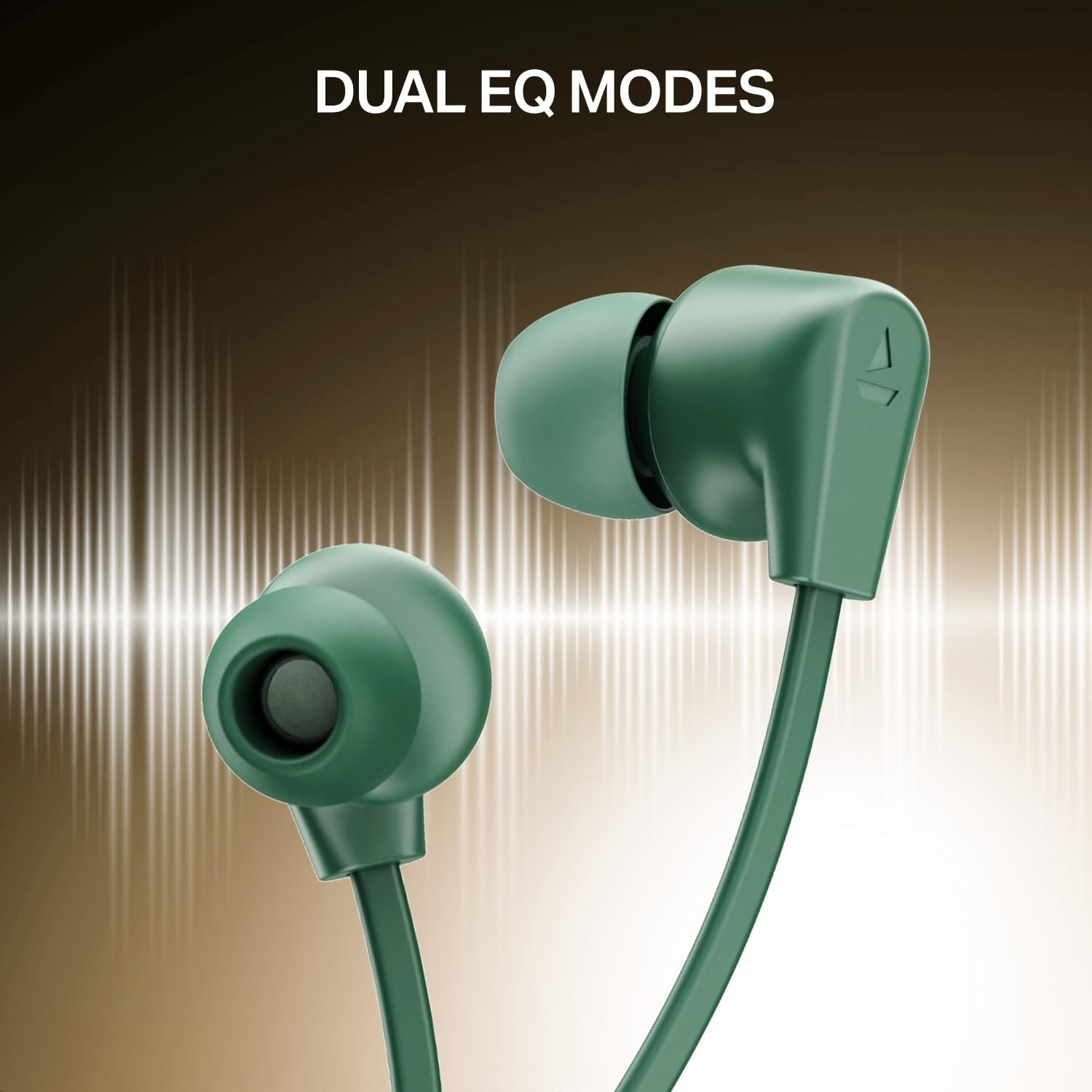 Boat 2025 Launch Rockerz Trinity Grande, 150H Battery, Hi Res Audio by LDAC, Dual Pair, ENx Tech, Stream Ad Free Music via App Support, Bluetooth Neckband, Wireless with Mic Earphones (Green) - Image 3