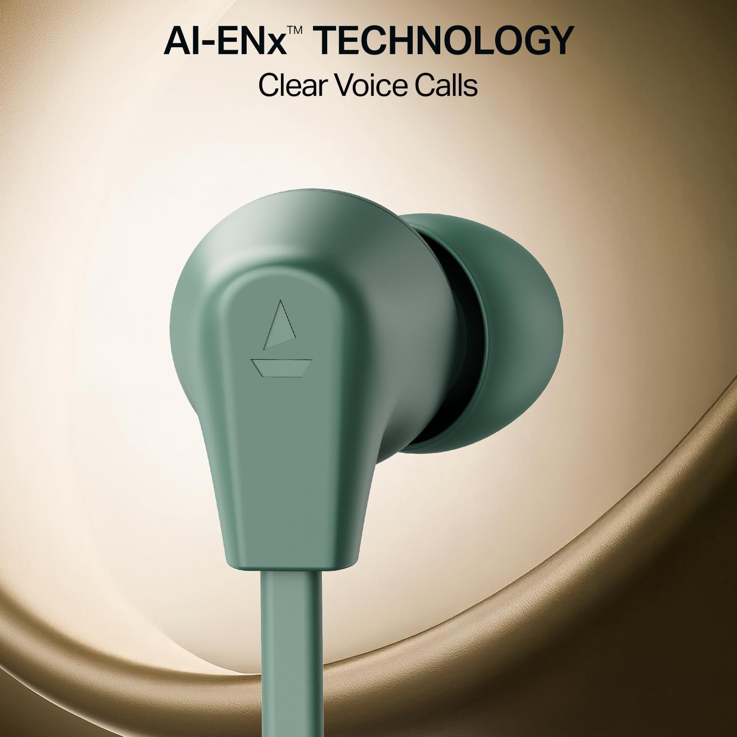 Boat 2025 Launch Rockerz Trinity Grande, 150H Battery, Hi Res Audio by LDAC, Dual Pair, ENx Tech, Stream Ad Free Music via App Support, Bluetooth Neckband, Wireless with Mic Earphones (Green) - Image 4