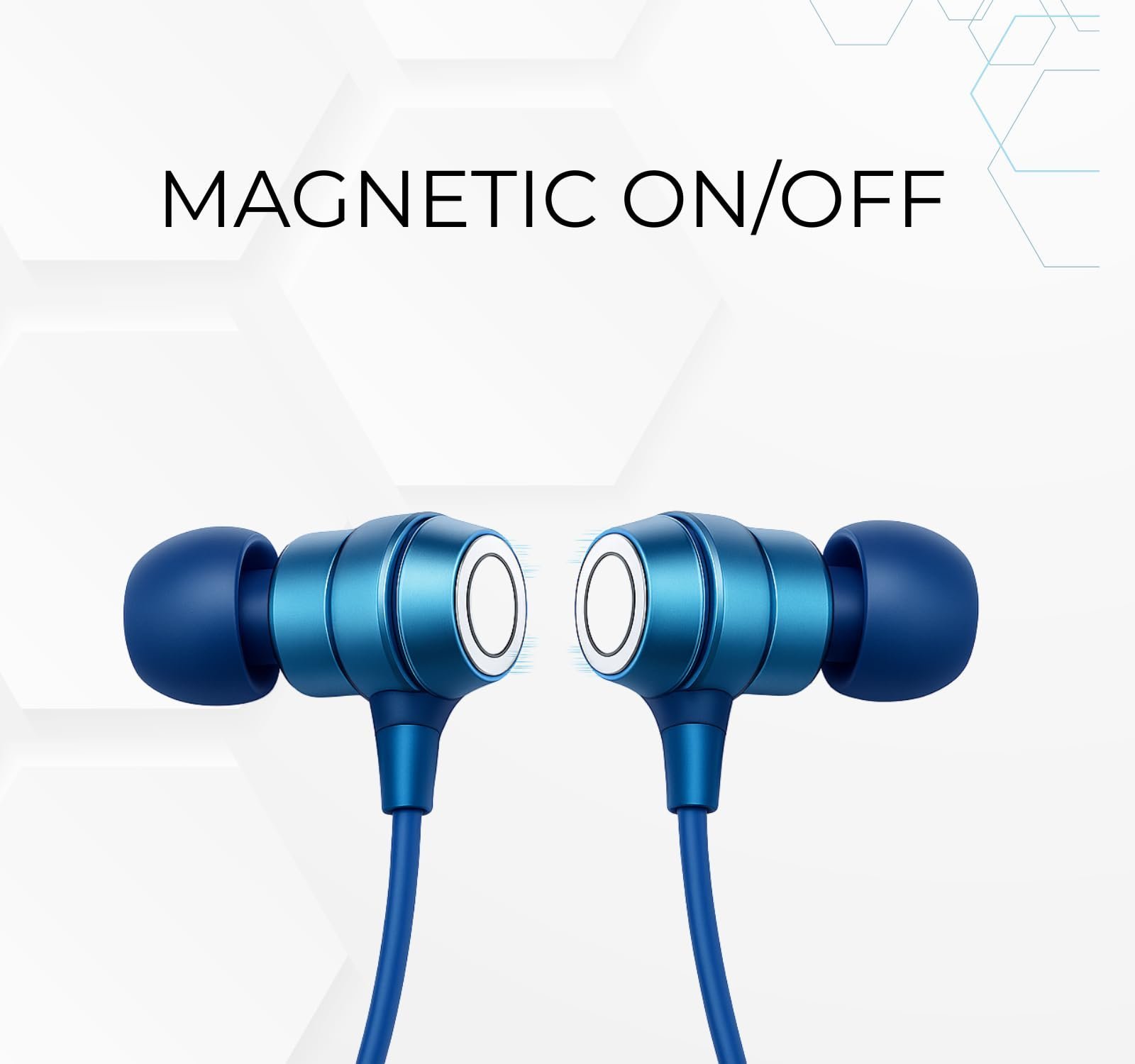 Original for Boat Nirvana 700 ANC Wireless Neckband Earphones, 30dB Active Noise Cancellation, 700H Playtime, Magnetic On/Off, Spatial Audio, AI ENx Mic, Fast Charging (Navy Blue) - Image 8