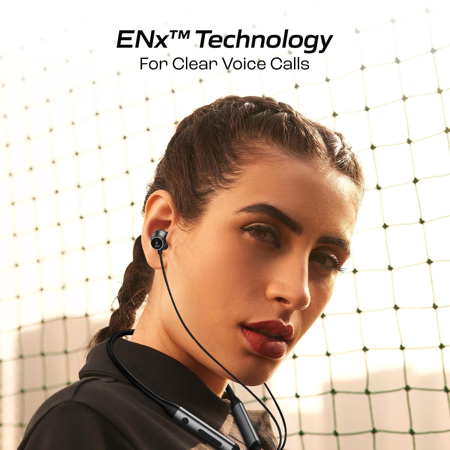 Boat Rockerz 280 ANC w/Crystal Bionic Sound Powered by Dirac Opteo, Active Noise Cancellation, 13mm Drivers, ASAP Charge, 24H Playback & ENx Tech in- Ear Bluetooth Neckband(Gunmetal Black) - Image 4